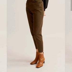 Kotn high waist tapered trousers